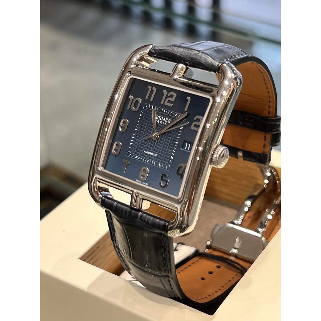 愛馬仕Hermes CD6.710藍面自動機械腕錶