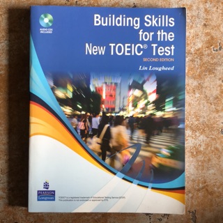 Building skills for the new Toeic test 托益考試 英語聽力 閱讀 二手