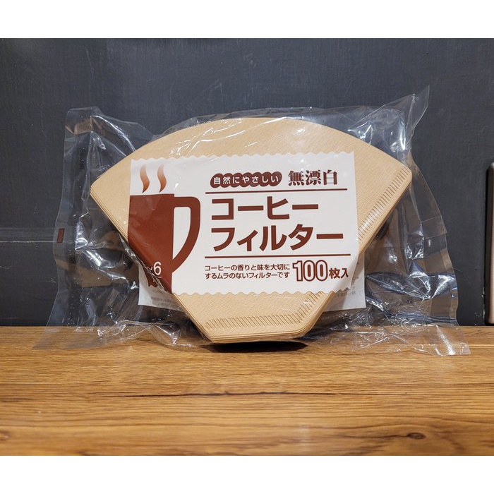 【多塔咖啡】日本進口 日本KANAE 103 無漂 扇形濾紙 (4~7人) 100張入 美式壺可用 流速優於Kalita
