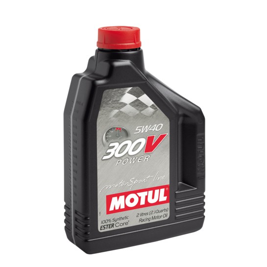 依馳國際 MOTUL 魔特機油 300V POWER 5W40 2L裝