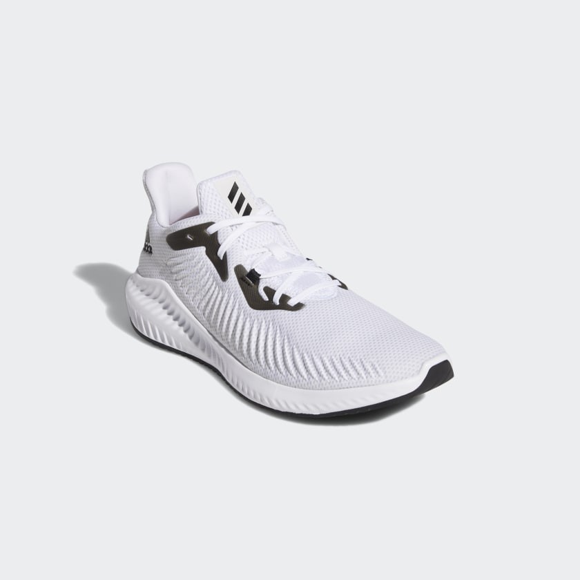 Adidas Alphabounce+男款白色慢跑鞋-NO.EF8061