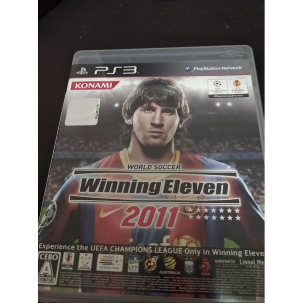 ps3遊戲光碟 winning eleven 2011