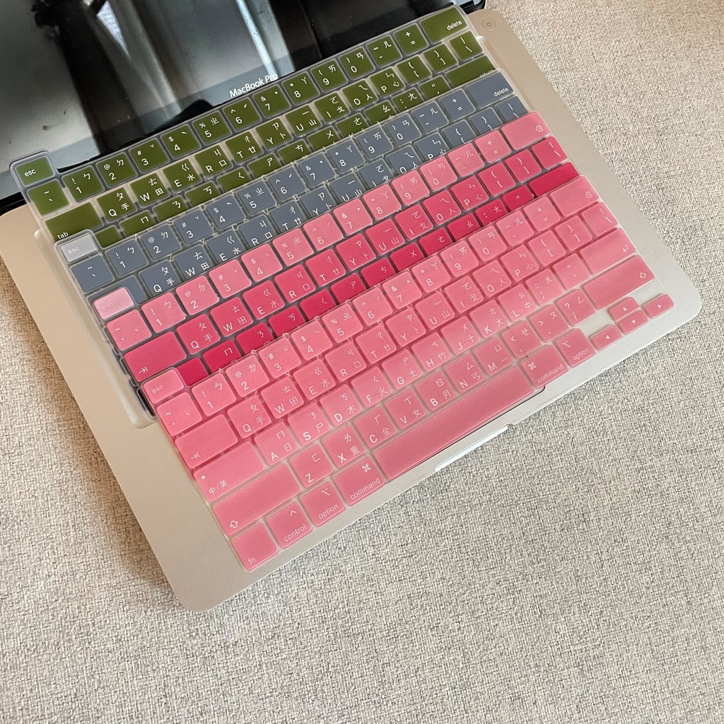 全新！！Macbook 2020 pro 13吋/16吋 單色/漸變注音鍵盤膜