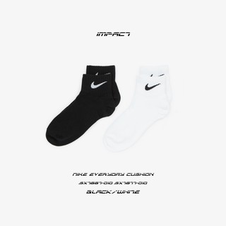 Nike Everyday Cushion Lightweight 黑 白 中筒襪 SX7667 SX7677-1