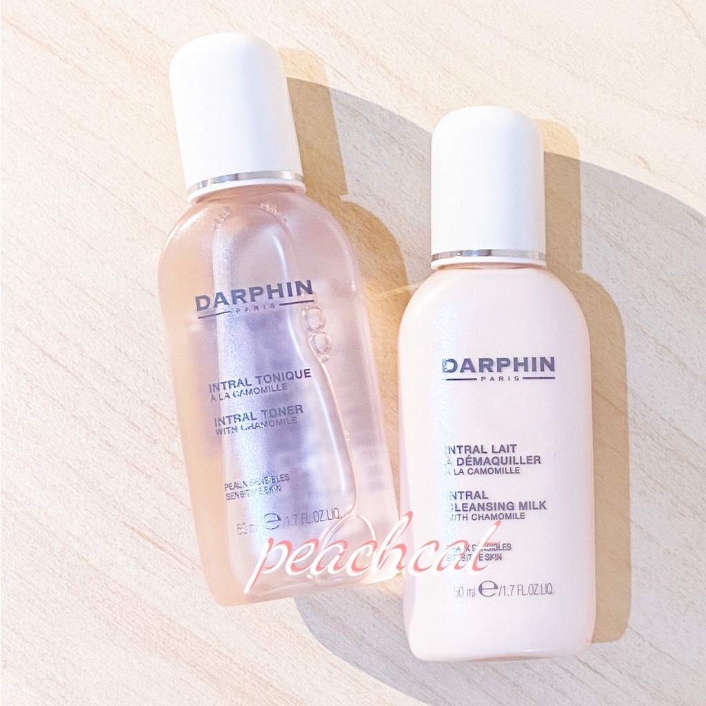 桃桃貓🌱 DARPHIN 朵法 全效舒緩化妝水50ml 全效舒緩潔膚乳50ml 台灣專櫃貨