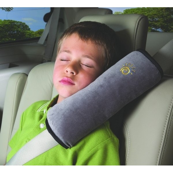 兒童汽車安全帶枕 安全帶枕頭  車用可枕式超柔安全帶護肩 兒童護肩枕 安全帶固定器 安全帶調節器  防勒脖保護帶
