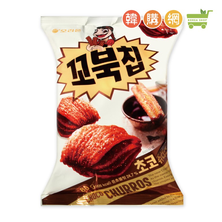 韓國好麗友烏龜脆片(巧克力口味)80g【韓購網】