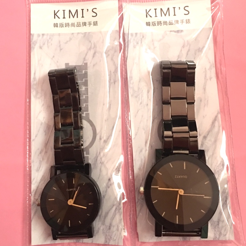 KIMI’S韓國手錶 韓版韓系韓流手錶 男女對錶 情侶對錶 一對 全新