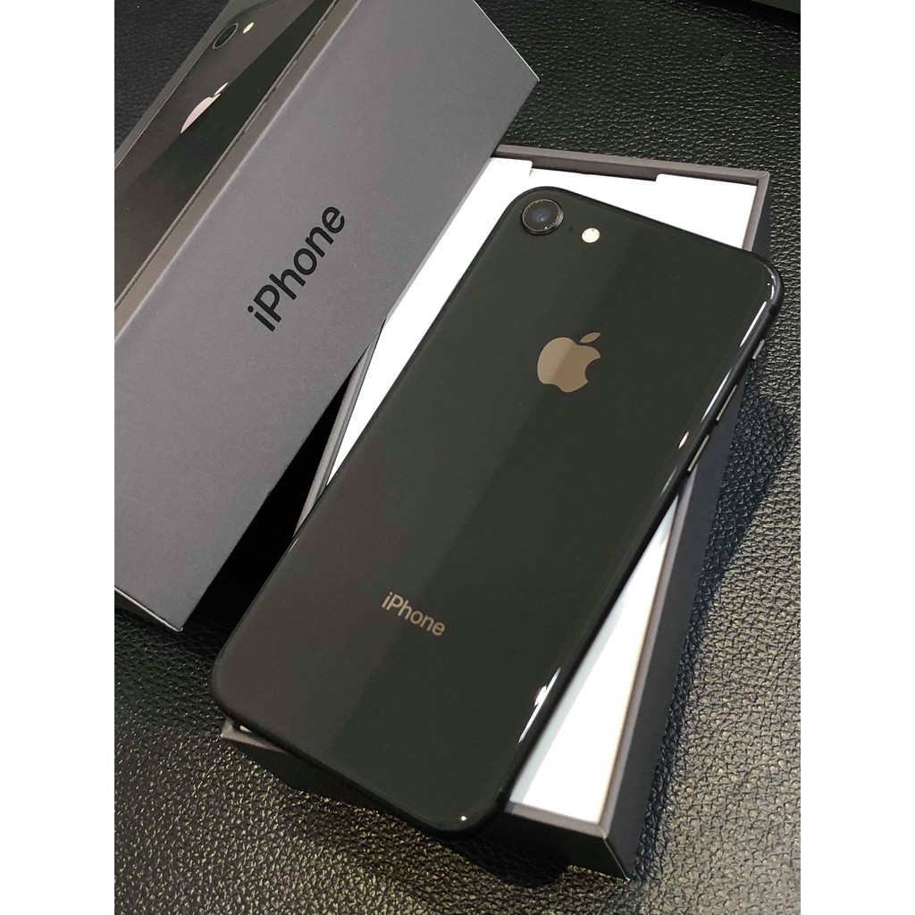 iPhone 8 太空灰 64G 外觀漂亮無傷 功能正常 保固至2019/02/03（編號I85943）