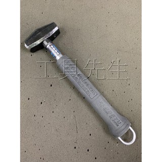 含稅價／0.9KG 石頭型 鐵鎚【工具先生】DOGYU 土牛 職人工具 尾端付防墜孔 全長約295mm 全重量900g