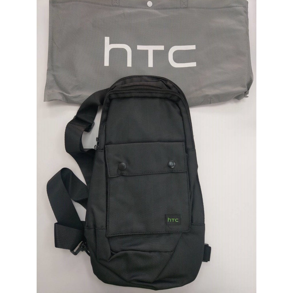 【限量促銷】HTC 悠活運動側背包 側背/斜背包/ 旅行&amp;運動包 附灰色原廠提袋