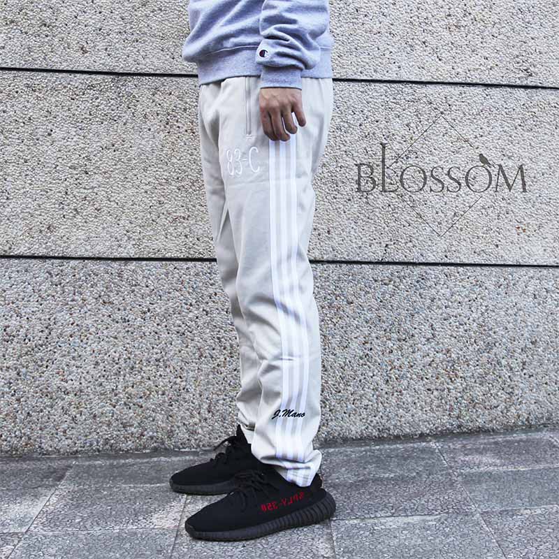 ADIDAS 三線褲 ORIGINALS PANTS 米白窄版 83-C 長褲