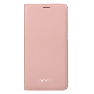 OPPO A39 原廠側掀皮套 粉色