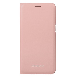 OPPO A39 原廠側掀皮套 粉色