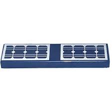 【小荳樂高】LEGO 深藍色 1x4 平板/平滑片 太陽能板圖案 Tile 6215341