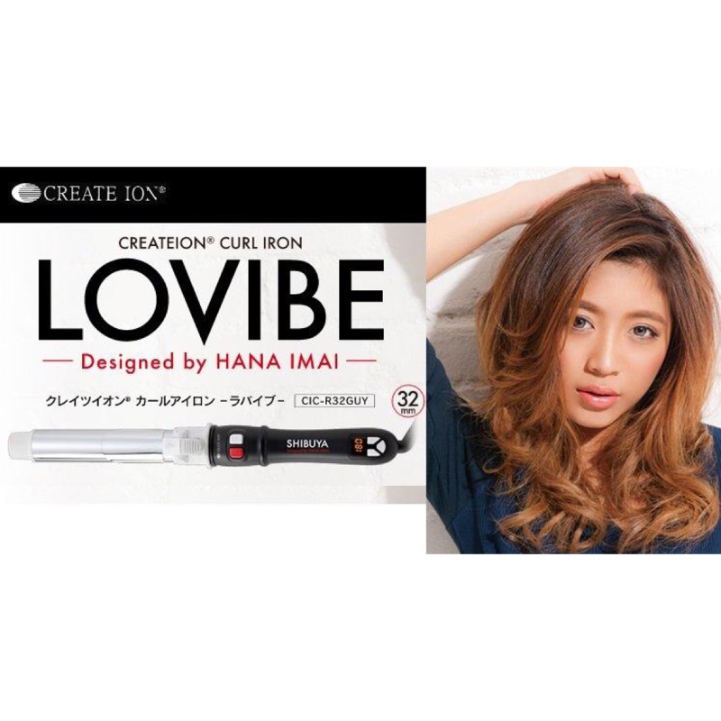 LOVIBE クレイツイオン カールアイロン CIC-R32GUY fkip.unmul.ac.id