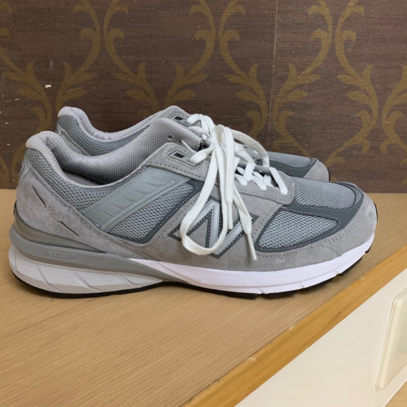 NEW BALANCE M990GL5 2E楦 元祖灰 NB 990 V5 麂皮 余文樂 美制 紅V 國旗標 復古跑鞋