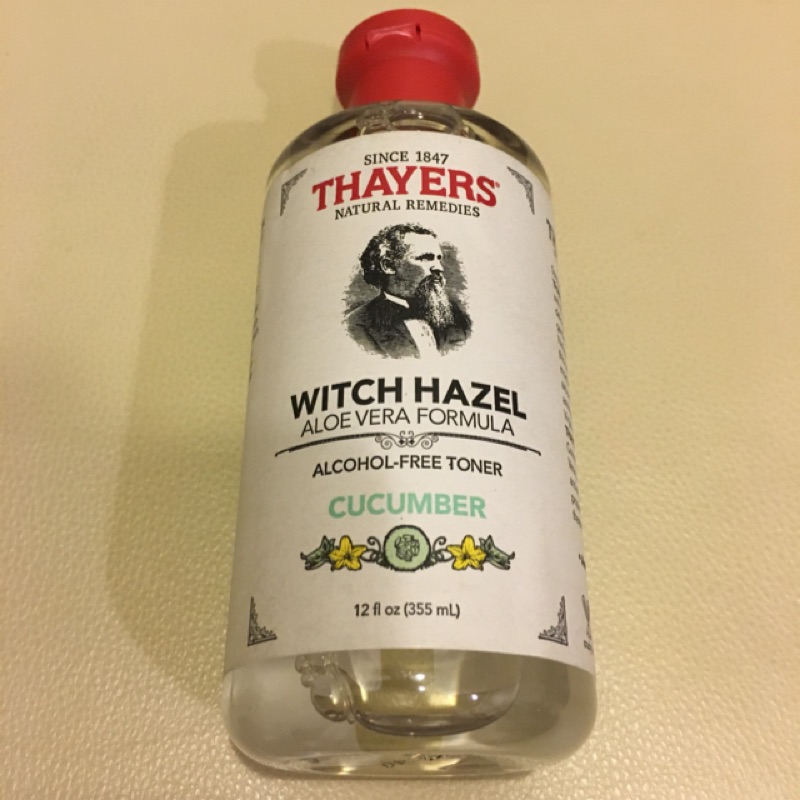 Thayers無酒精金縷梅化妝水黃瓜味