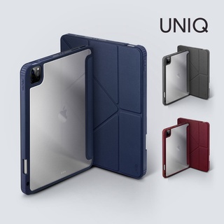 【UNIQ】iPad Pro 11吋 12.9吋 磁吸帶筆槽 (Moven)｜透明平板保護套