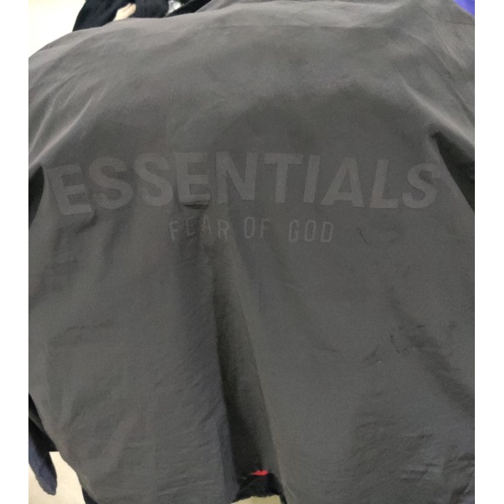 Essentials 全反光教練外套 外套 教練外套 xs 保證正品 價格可議 下單前請看下面備註 下單即代表同意！