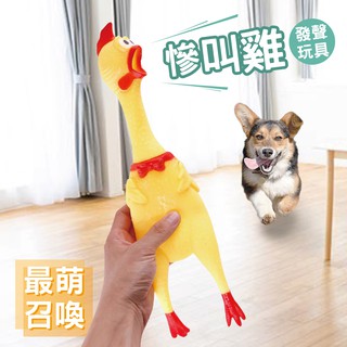 【小狐狸寵物】尖叫雞發聲玩具 召喚主子不費力 尖叫雞 慘叫雞 發聲玩具 寵物磨牙 磨牙玩具 寵物玩具