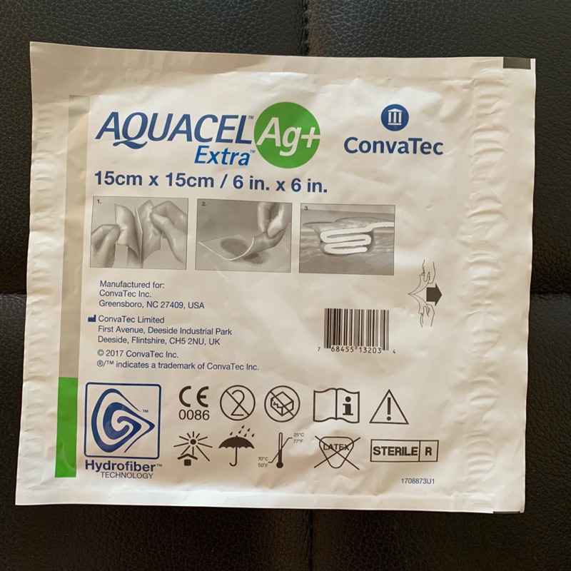康威aquacel Extra 10 10愛康膚銀抗菌纖維敷料 蝦皮購物