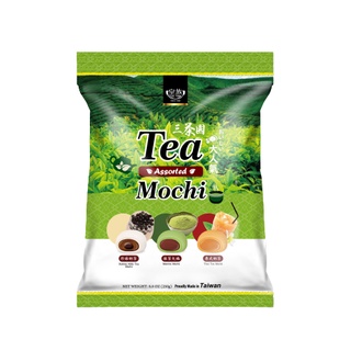 皇族 三茶園大福(泰式奶茶/珍珠奶茶/抹茶) 250g【家樂福】