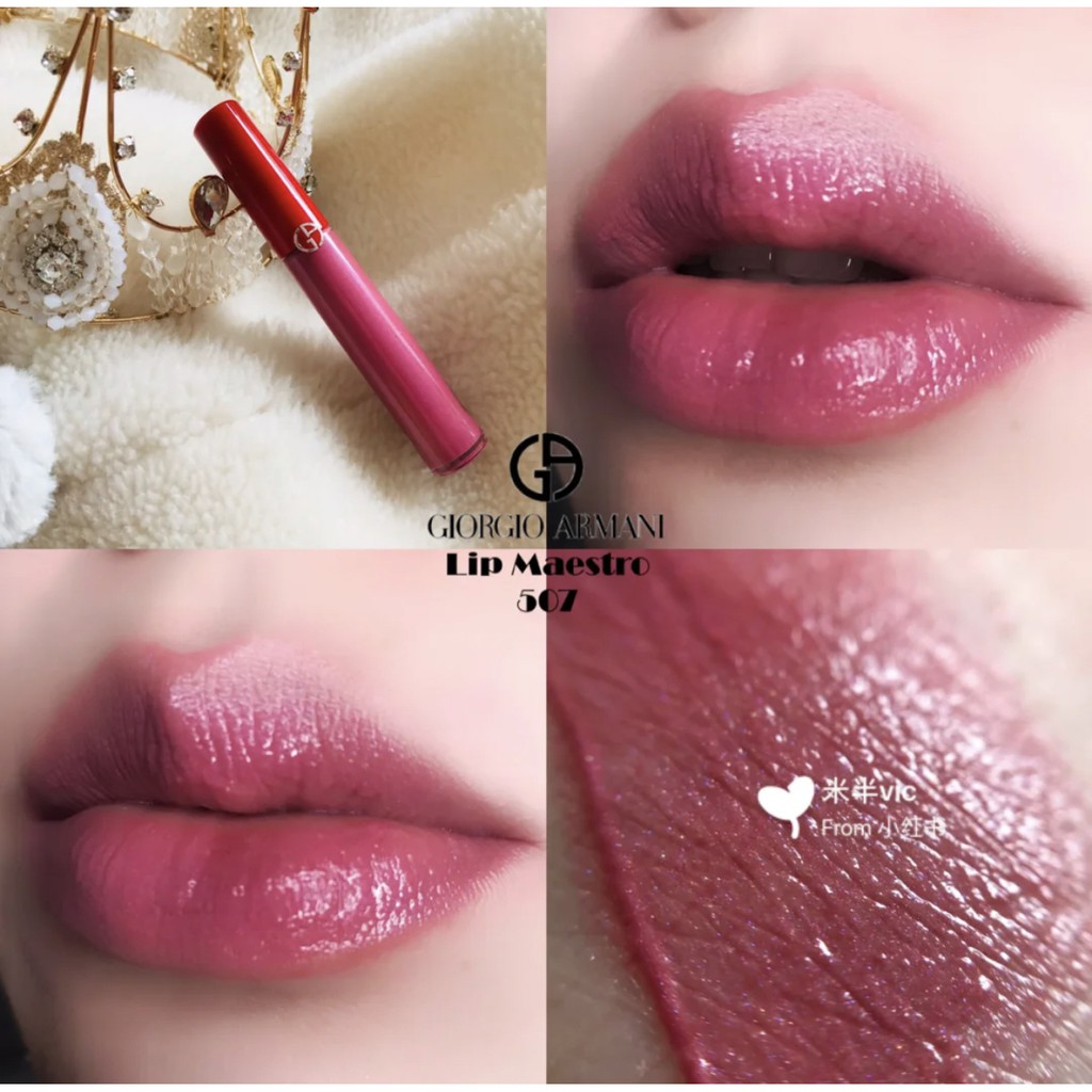 giorgio armani lip maestro 507