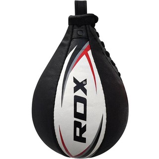 【神拳阿凱】RDX 英國 SBL-S2WR 拳擊 梨型球 速度球 離心球 牛皮 白紅