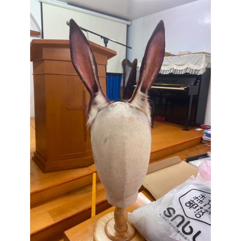 阿米婭耳朵 阿米婭cos 阿米婭獸耳 阿米婭道具 手遊 方舟 兔子 兔子獸耳 棕兔子明日方舟阿米婭 阿米婭 阿米婭仿真耳