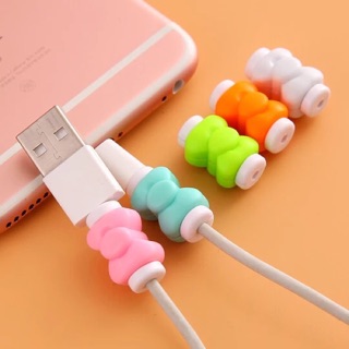 韓國創意耳機充電線防斷裂保護器蘋果數據線保護套iphone
