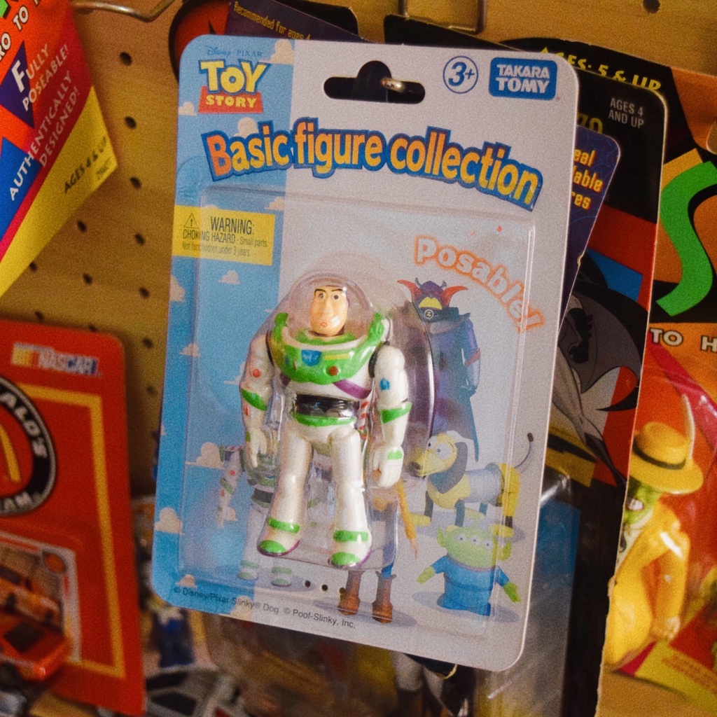 稀有釋出/ TAKARA TOMY Toy story Buzz 玩具總動員 巴斯光年 吊卡玩具 吊卡 公仔