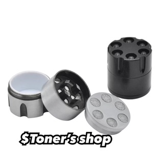【👮🏻$TONED shop】左輪手槍造型 迷你版 迷你 研磨器 手動研磨器