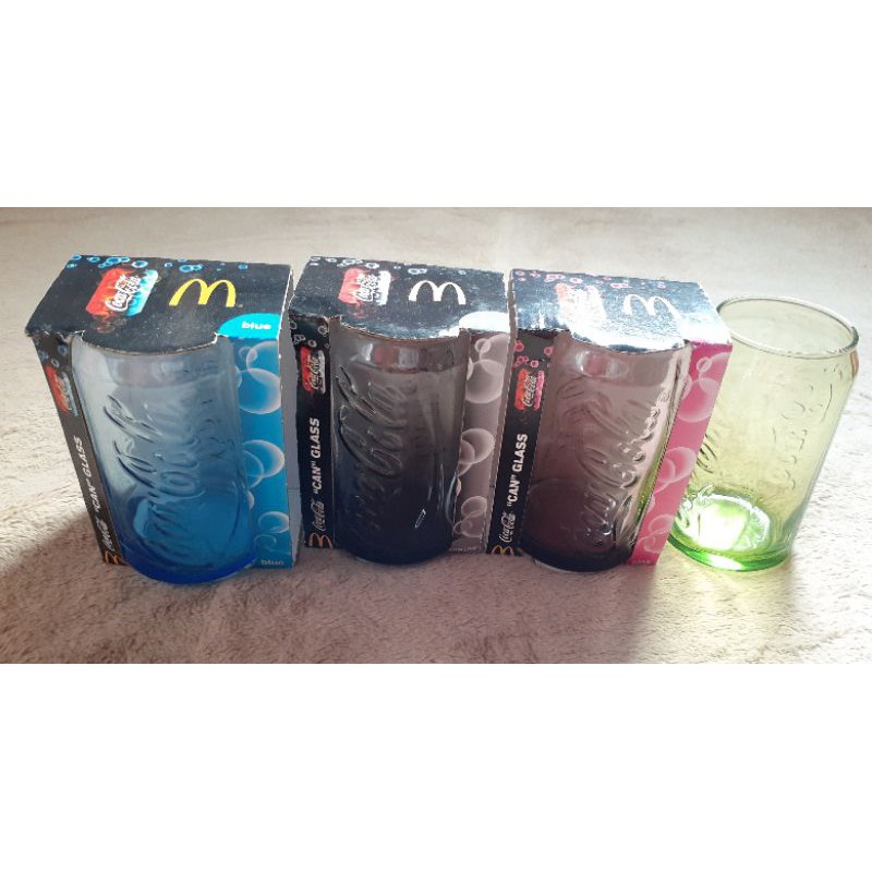 麥當勞 可口可樂 罐形玻璃杯