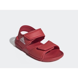 ADIDAS童鞋-超輕量休閒涼鞋款-紅