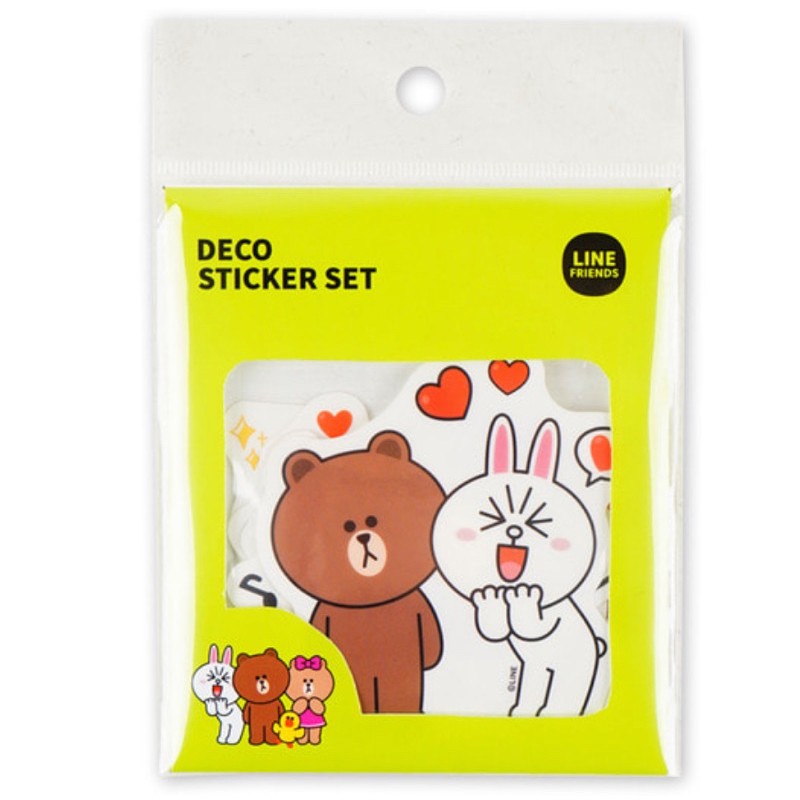 Line 貼紙包 貼紙 貼圖 裝飾 熊大 兔兔 莎莉 Cony Brown 文具 可愛 現貨 限量 流行 韓國進口 代購
