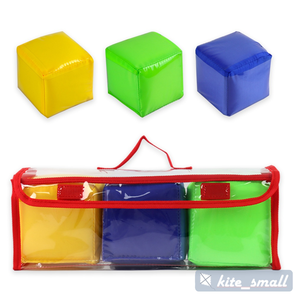小風箏🪁｜現貨🔥插卡 骰子教具 含透明袋 布製教具 教學骰子 團康道具