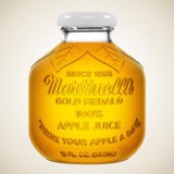Martinelli's 蘋果汁295毫升/空瓶