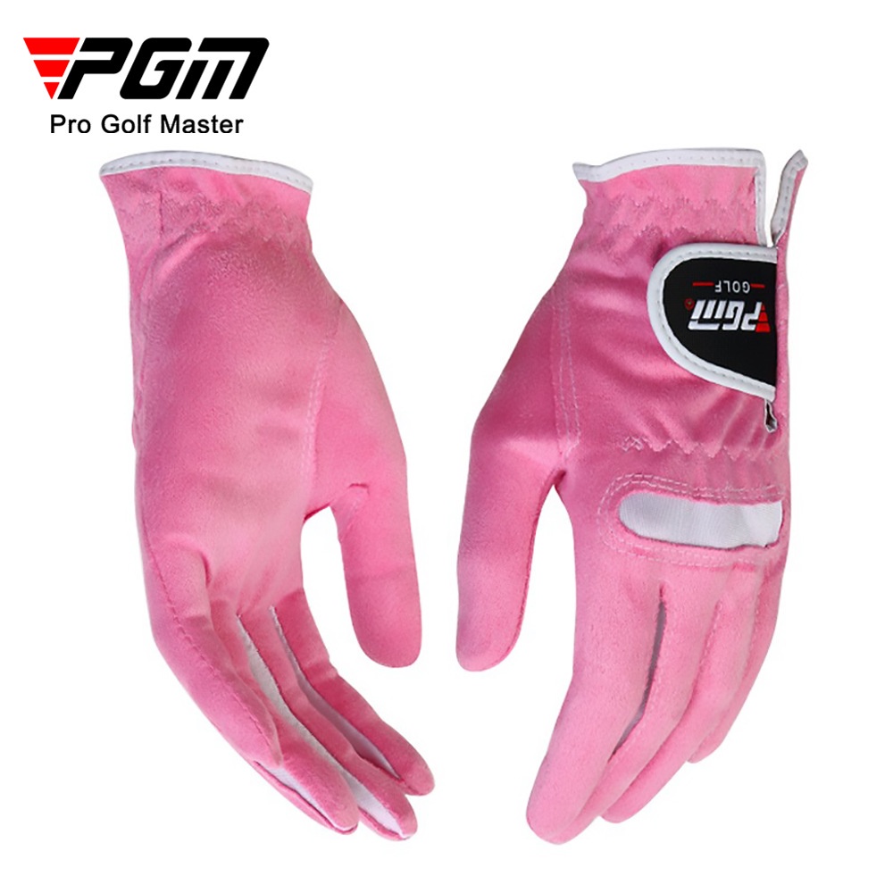 PGM 高爾夫手套 女士運動手套 超纖布手套 柔軟透氣 雙手 壹對手套 廠家直供