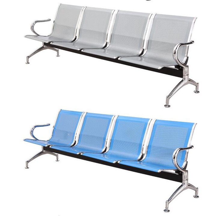 熱賣💖💖三人位排椅機場不銹鋼長椅子醫院等候診椅公共聯排休息座椅輸液椅