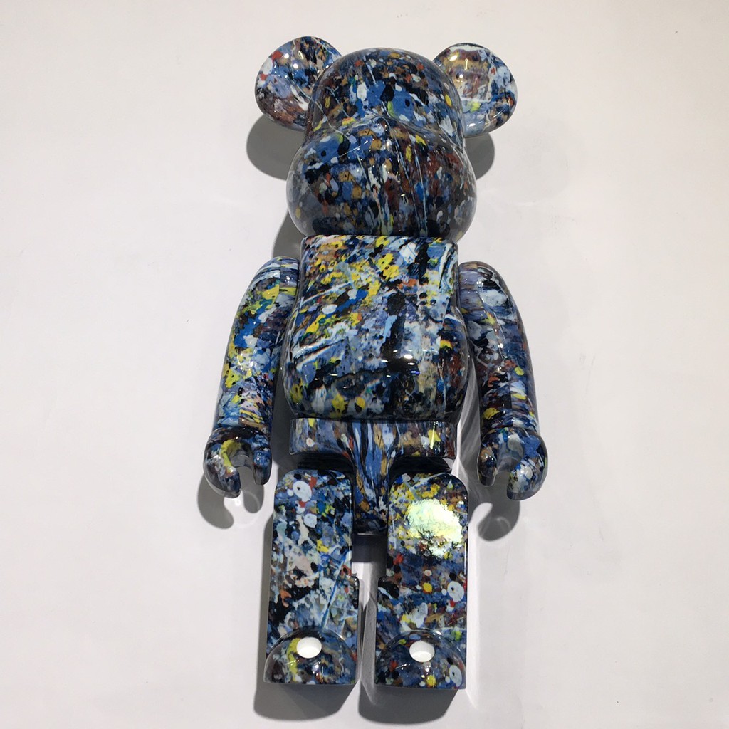 🔥新商品入荷🔥庫柏力克 BE@RBRICK Jackson pollock 潑墨大師xBearbrick 400%