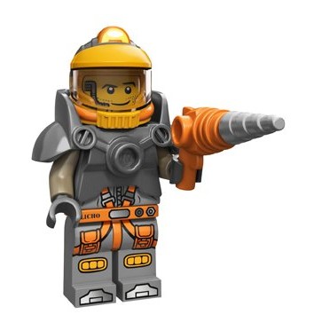 LEGO 樂高 71007 太空礦工 第12代 6號 人偶包 2014年 抽抽樂 Minifrigures