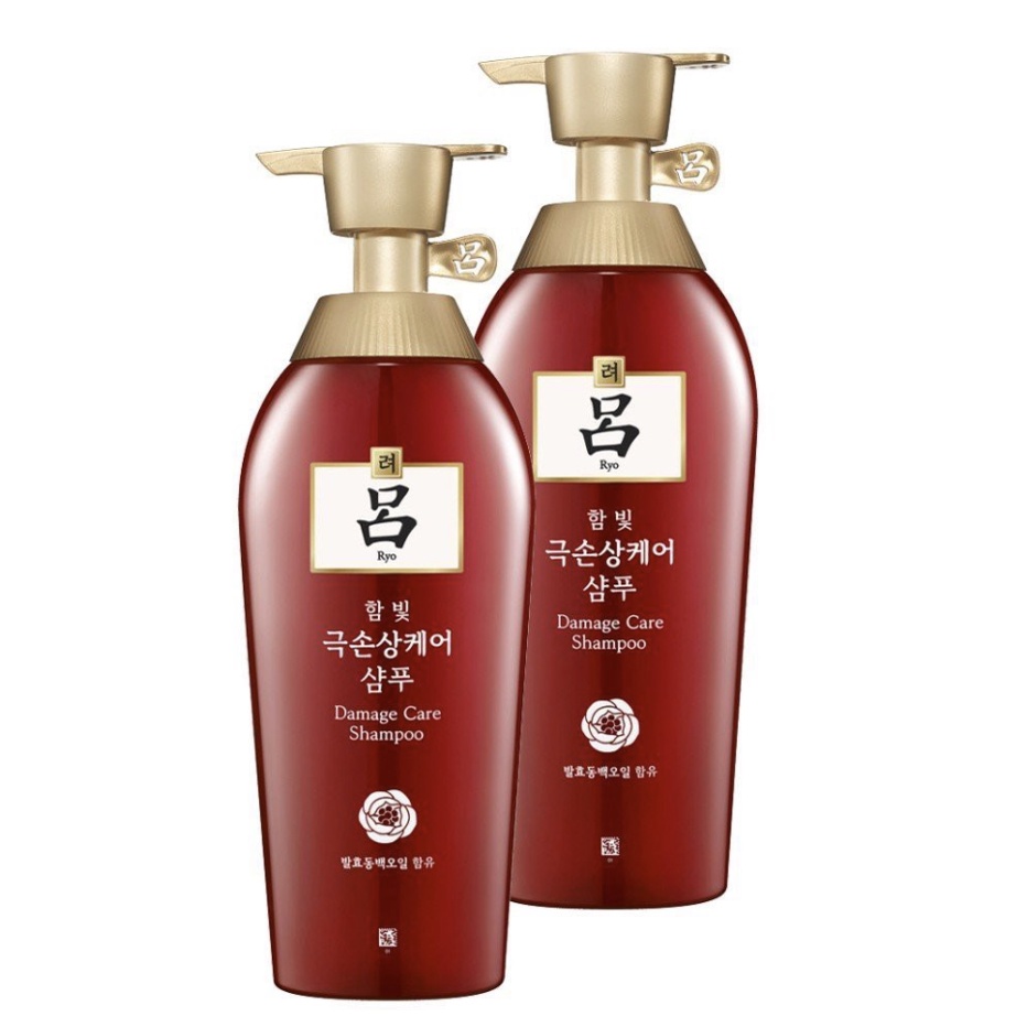 韓國 Ryo 呂 洗髮精 400ml 紅瓶