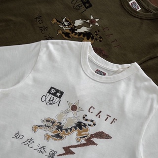 如虎添翼🐅 重磅 手繪虎Tee 雙紗純棉 短袖 T-shirt