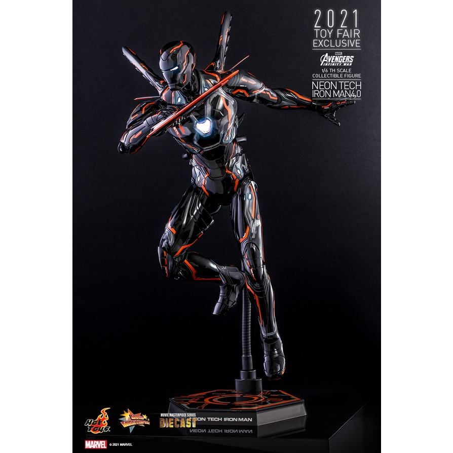 【品味玩家】Hot Toys MMS597D39  霓虹科技 鋼鐵人 Neon Tech Iron Man 4.0 限定