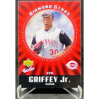 KEN GRIFFEY JR. 紅人隊 小葛瑞菲 2006 UD FIRST PUTC DS-10 DIAMOND 特卡