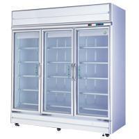 《宏益餐飲設備》 瑞興 三門冷藏展示櫃 三門玻璃冰箱 玻璃展示櫃 展示冰箱 3門 RS-S2009 1455公升 機上型