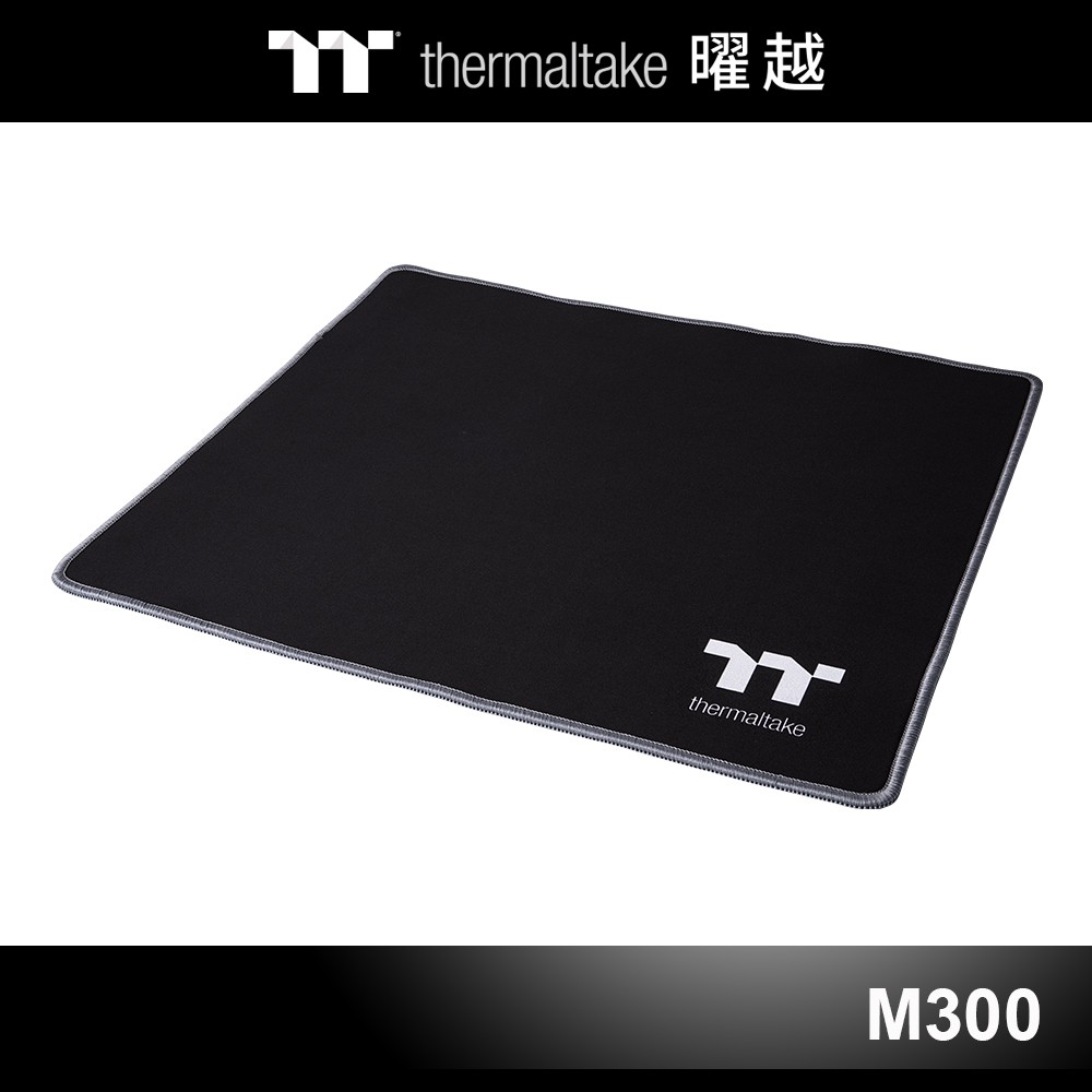曜越 M300 中型 電競滑鼠墊 TT Premium 黑色 GMP-TTP-BLKSMS-01