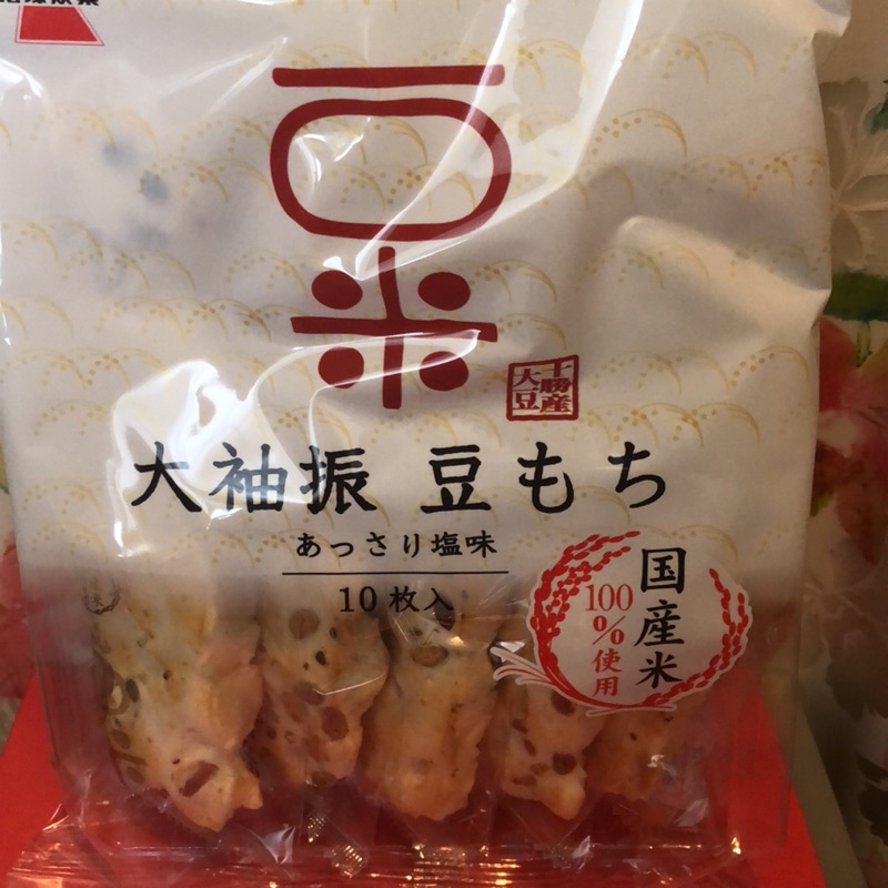 日本零食 岩塚大袖振豆米果