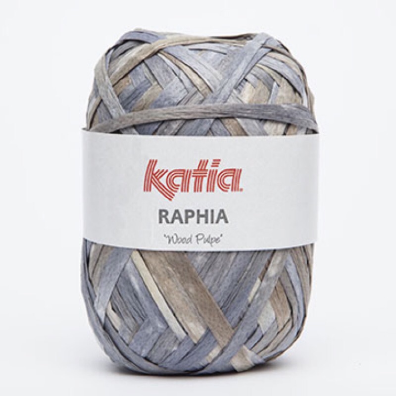 飛針走線 Katia 卡地亞紙線 花線 素線 Raphia 5折線 蝦皮購物